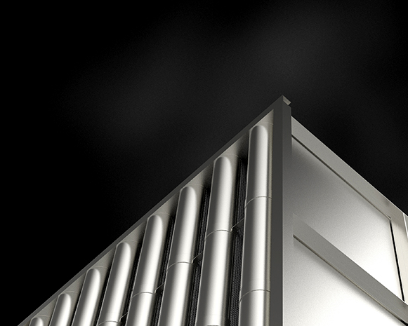 大风量片式消声器