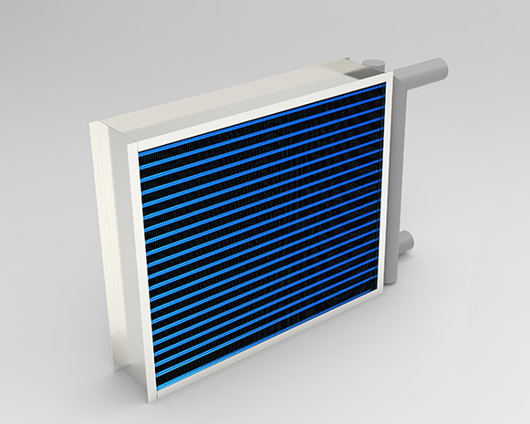 亲水铝箔表冷器 